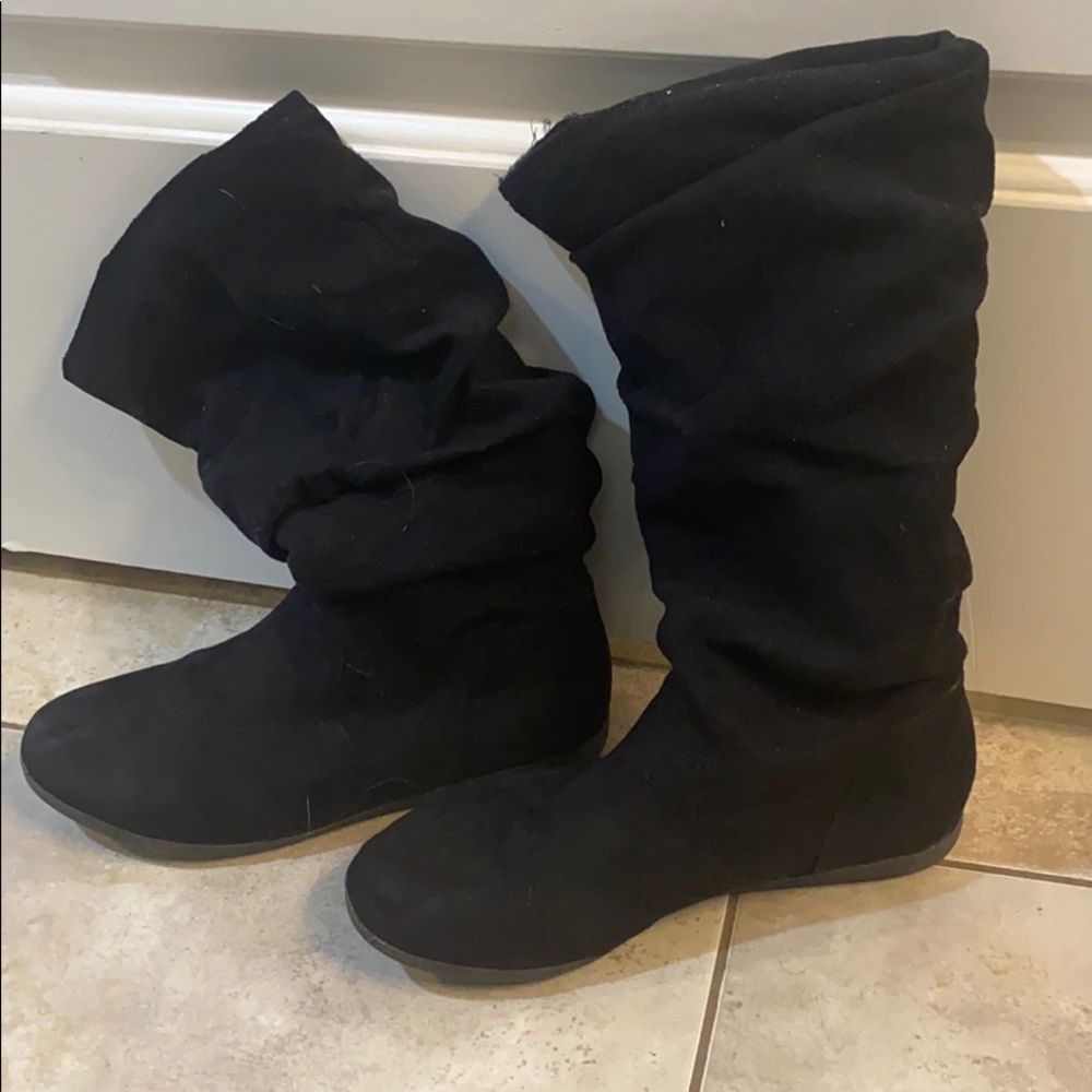 Cute slouchy boots